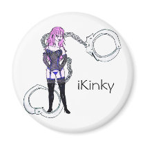 Cuffed Fridge Magnet