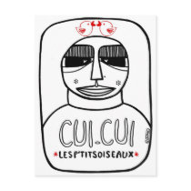 CUI-CUI les p'tits oiseaux postcards