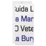 Cuida La Vida Marina O Vete A La Burger Personalized Rack Card