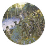 Cuidado Take Care Bushmaster with Bolo Round Stickers