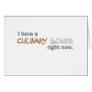 Culinary Boner Card