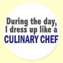 Culinary Chef During The Day stickers