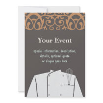 Culinary Chef Invitation