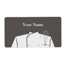 Culinary Chef Label