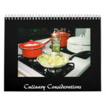 Culinary Considerations calendars