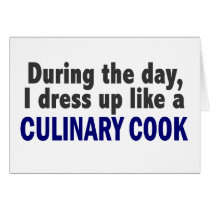 Culinary Cook During The Day cards