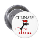 Culinary Diva Pin
