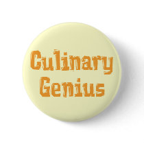Culinary Genius Button by geniusgifts Culinary Genius Button