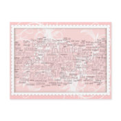 Culinary Terms Word Cloud Recipe Cards Postcard