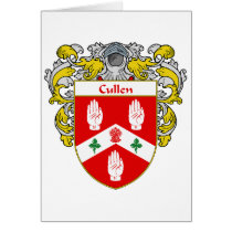 Cullen Coat of Arms (Mantled) Cards