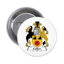 Cullen Family Crest Pinback Buttons