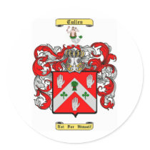 Cullen Round Sticker