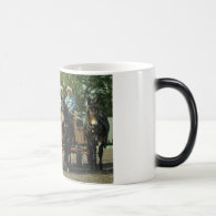culpeper va draft horse show coffee mug