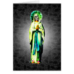 Cult Of Santa Muerte Greeting Cards