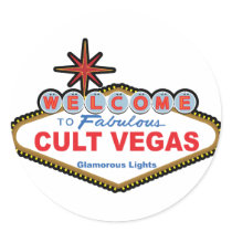 Cult Vegas Sticker by cultvegas Cult Vegas Sticker