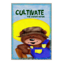 Cultivate The Garden Within posters