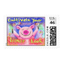Cultivate Your Inner Kook Postage Stamps stamps