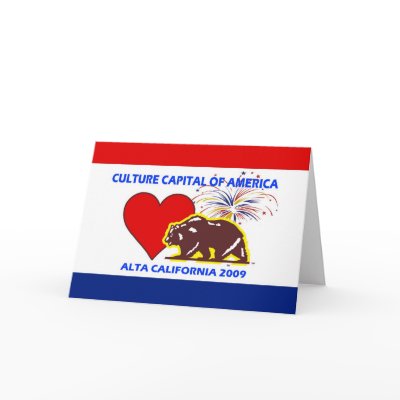Culture Capital of America 2009 Alta California Cards by ctb500