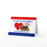 Culture Capital of America 2009 Altal California Greeting Cards