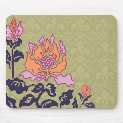 Cultured Coral Mouse Mat by studio524