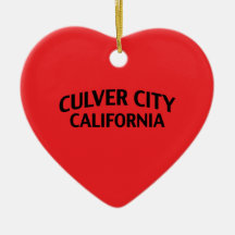 Culver City California Ornament