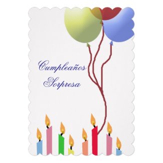 Cumpleaños - invitación