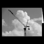 Cumulonimbus Crane - Black and White cards