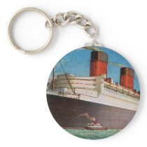 Cunard White Star Line's Queen Mary Key Chains