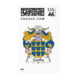 Cunha Family Crest postage