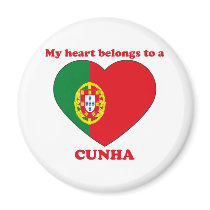 Cunha magnets by ValentinesDayTshirts Cunha magnets