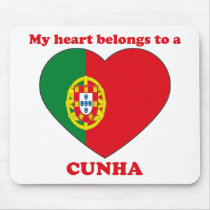 Cunha mousepads by ValentinesDayTshirts Cunha mousepads