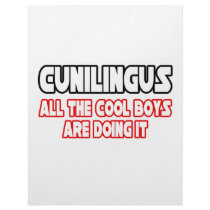 Cunilingus...All The Cool Boys Are Doing It letterhead