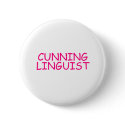 CUNNING LINGUIST buttons by CarbonClothing CUNNING LINGUIST buttons