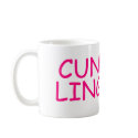 Cunning Linguist - funny offensive rude naughty mugs by CarbonClothing Cunning Linguist - funny offensive rude naughty mugs