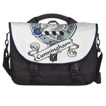 Cunningham Clan Badge Laptop Bags