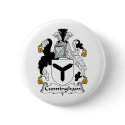 Cunningham Family Crest buttons