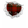 Cunningham Tartan Heart