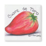 cuore de toro (bulls heart) refrigerator magnet