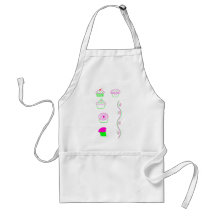 cup cakes apron