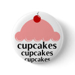 cup cakes pinback button
