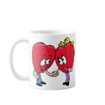 Cup-Heart Valentine Couple mugs