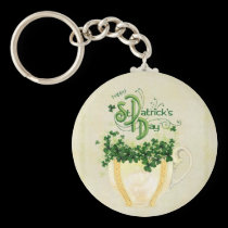 Cup of Cheer  Keychain