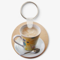 cup of coffee keychains by leapyearfish cup of coffee keychains