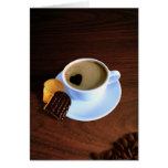 Cup Of Heart Coffee - Greeting Card