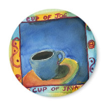 Cup of Java Cup of Joe magnets