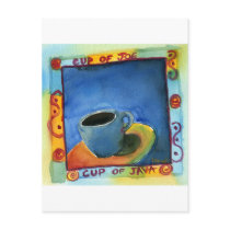 Cup of Java Cup of Joe postcards by lakeerieartists Cup of Java Cup of Joe postcards
