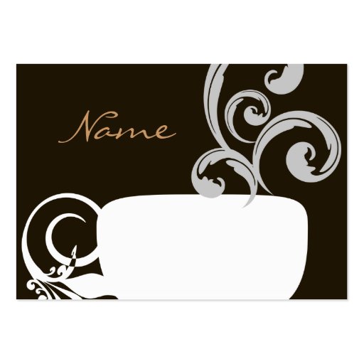 Cup Of Joe Card Business Card Templates (front side)
