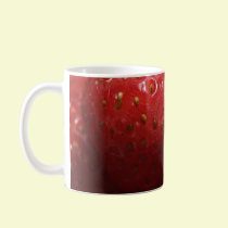 Cup of Strawberries mugs by designcreatology Cup of Strawberries mugs