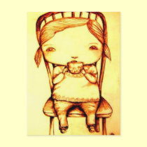 Cup of Tea @ Grandma's Postcard, by Lyn Hurring