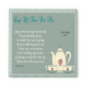 Cup of Tea on Me magnets by verseatility Cup of Tea on Me magnets